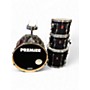 Used Premier 4 Piece APK Made in England Navy Drum Kit Navy