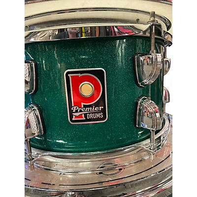 Used Premier 4 Piece Artist Club Birch British Racing Green Drum Kit