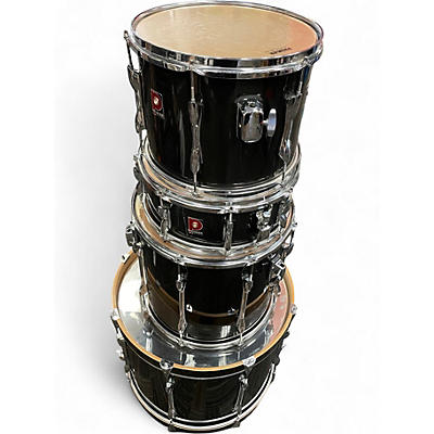 Used Premier 4 Piece CABRIA Black Drum Kit