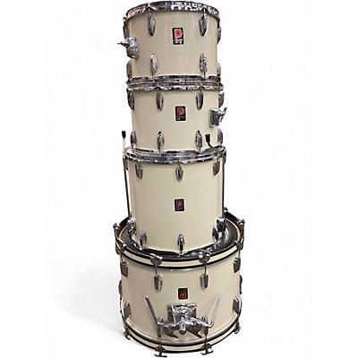 Used Premier 4 Piece Outfit White Drum Kit