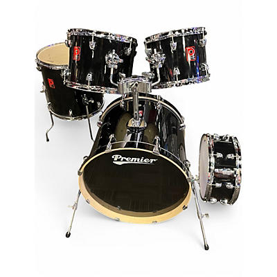 Used Premier 4 Piece REVOLUTION BLACK Drum Kit