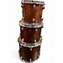Used Premier 4 Piece XPK 75TH Anniversary 1997 walnut gloss Drum Kit walnut gloss