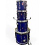 Used Premier 4 Piece XPK Trans Purple Drum Kit Trans Purple