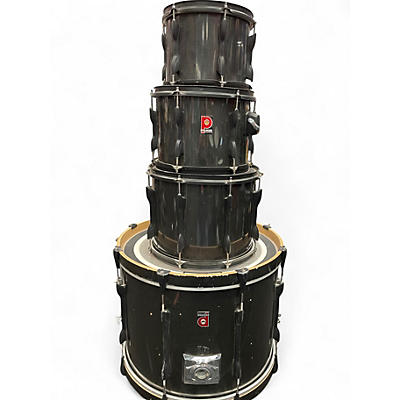 Used Premier 4 Piece cabria xpk Metallic Black Drum Kit