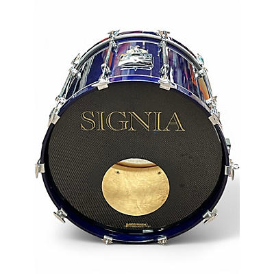 Used Premier 4 Piece signia saphire blue Drum Kit