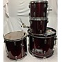 Used Premier Used Premier 4 piece Olympic Wine Red Drum Kit Wine Red