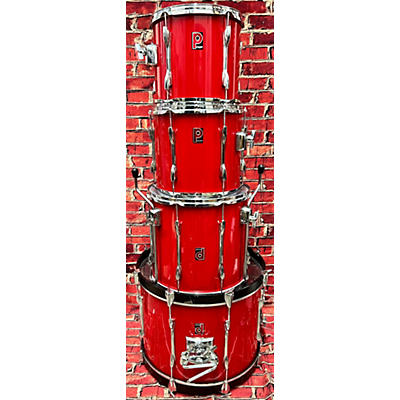 Used Premier 4 piece XPK Birch/Eucalyptus Red Drum Kit