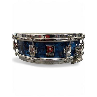 Used Premier 4X14 2000 Model 1960's - 1970's Blue Sapphire Drum