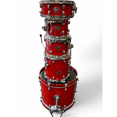 Used Premier 5 Piece CABRIA APK RED Drum Kit