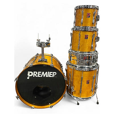 Used Premier 5 Piece Late 80's Natural Drum Kit