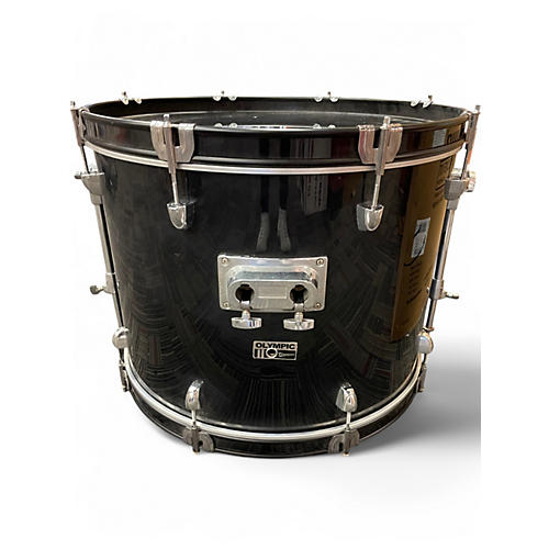 Used Premier 5 Piece OLYMPIC Black Drum Kit Black