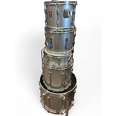Used Premier 5 Piece XPK Metallic Gray Drum Kit