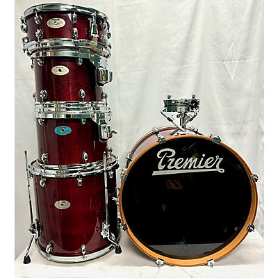 Premier Used Premier 5 piece Artist Birch Candy Apple Red Drum Kit