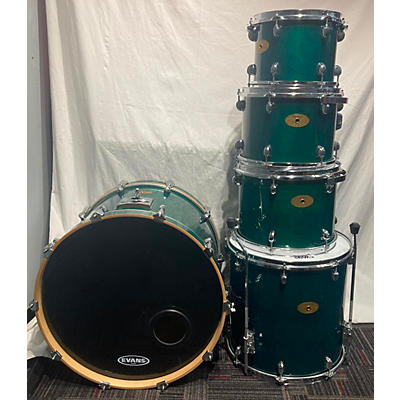 Premier Used Premier 5 piece Artist Maple Green Drum Kit