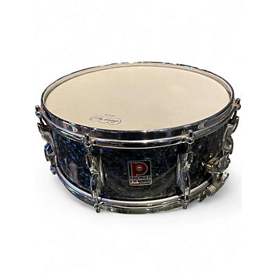 Used Premier 5.5X14 60's Royal Ace Snare Black Pearl Drum