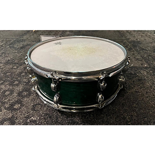 Premier Used Premier 5.5X14 Birch Drum Green Green 10