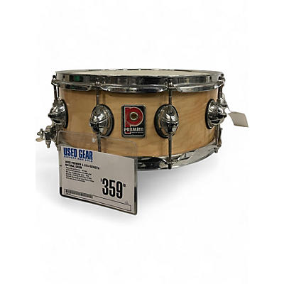 Premier Used Premier 5.5X14 GENISTA Natural Drum