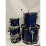 Used Premier Used Premier 6 piece MADE IN ENGLAND Blue Burst Drum Kit Blue Burst