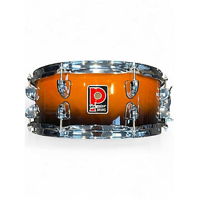 Used Premier 6.5X14 Artist Birch Sunset Fade Drum