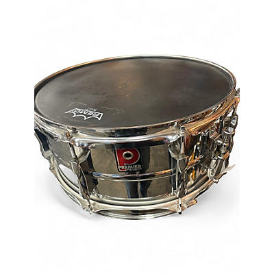Used Premier 6.5in Chrome snare Chrome Drum