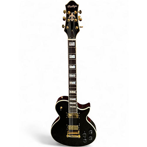 Used Prestige HERITAGE GLOSS BLACK Solid Body Electric Guitar GLOSS BLACK