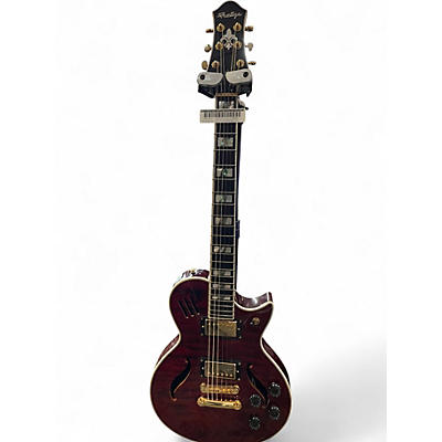 Used Prestige HERITAGE HOLLOW RED Hollow Body Electric Guitar
