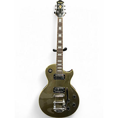 Used Prestige Heritage Custom Deluxe MC Metallic Charcoal Solid Body Electric Guitar