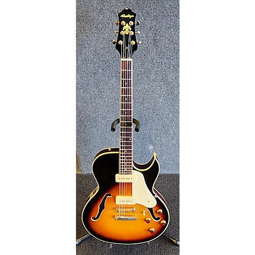 Prestige Used Prestige NYS Standard 3 Tone Sunburst Hollow Body Electric Guitar 3 Tone Sunburst