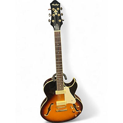 Used Prestige New Yorker Standard Sunburst Hollow Body Electric Guitar