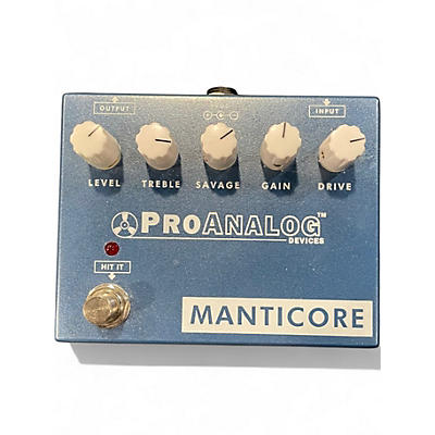 Used Pro Analog manticore overdrive v2 Effect Pedal