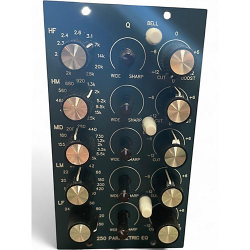 Used Pro Music Australia Sontec MEP-250 Clone 5-Band Parametric EQ Rack Equipment