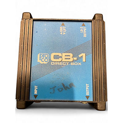 Used ProCo CB-1 Direct Box