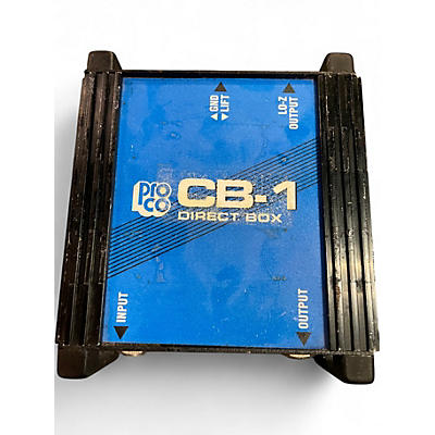Used ProCo CB1 DIRECT BOX Direct Box