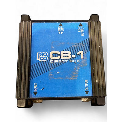 Used ProCo CB1 Direct Box