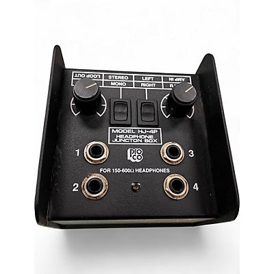 Used ProCo HJ4P 4-Channel Headphone Amp