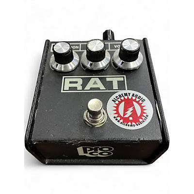 Used ProCo Rat Distortion ALCHEMY AUDIO DEAD BAT MOD Effect Pedal