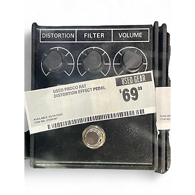 Used ProCo Rat Distortion Effect Pedal