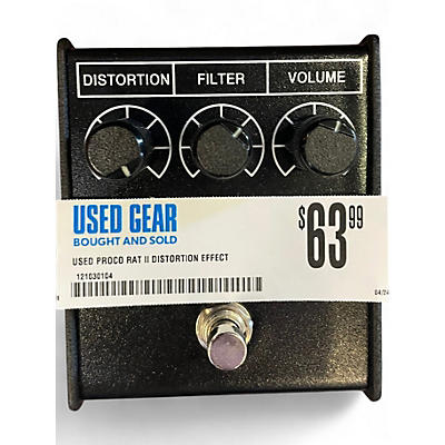 Used ProCo Rat II Distortion Effect Pedal