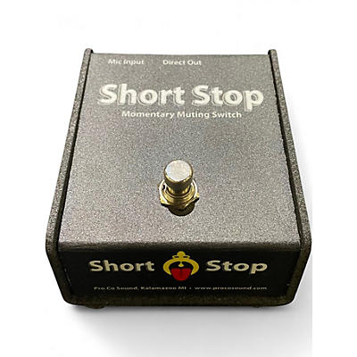 Used ProCo SHORT STOP MOMENTARY MUTING SWITCH Pedal