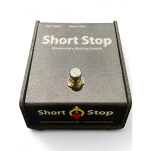 Used ProCo SHORT STOP MOMENTARY MUTING SWITCH Pedal