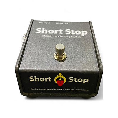 Used ProCo SHORT STOP MOMENTARY MUTING SWITCH Pedal