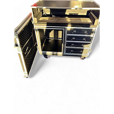 Used ProX 12 RU DUAL-TABLE CASE AND MIXING CONSOLE WORKSTATION Rackmount Case