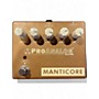 Used Proanalog Devices Manticore Gold Effect Pedal