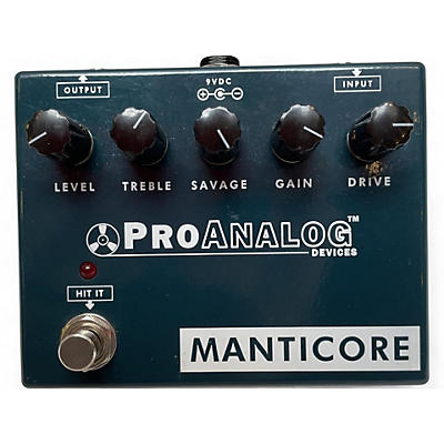 Used Proanalog Manticore Overdrive V2 - Blue Effect Pedal