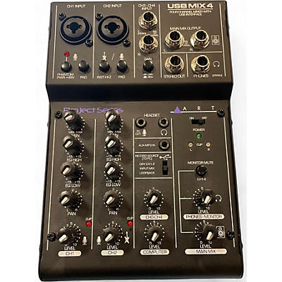 Used Project Series usb mix 4 Powered Mixer