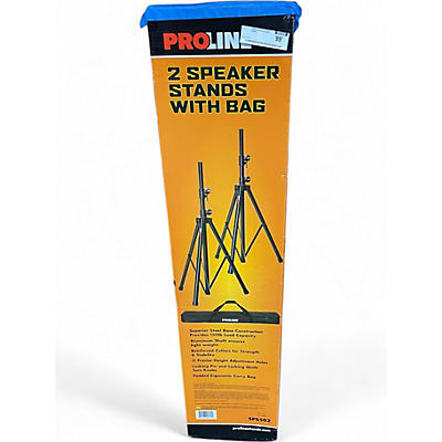 Used Proline 2 Speaker Stands With Bag Misc Stand