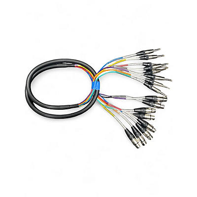 Used Proreck 5FT 8CH SNAKE XLRF TRS Snake