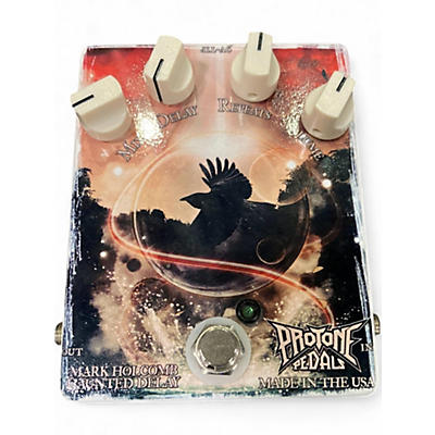 Used Protone Pedals MARK HOLCOMB HAUNTED DELAY Effect Pedal