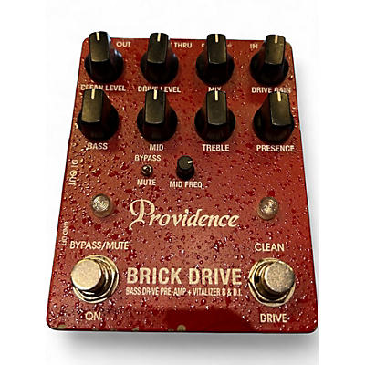 Used Providence BRICK DRIVE Bass Effect Pedal