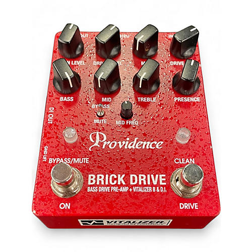 Used Providence Brick Drive Bass Effect Pedal